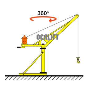 мини кран схема 600